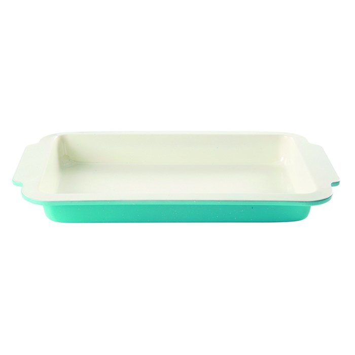 Gibson Home Imbue Color Splash 3 Piece Bakeware Set, Multicolor