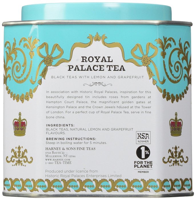 Harney & Sons Royal Palace Tea Sachets 30 count in Historic Royal Palaces Tin