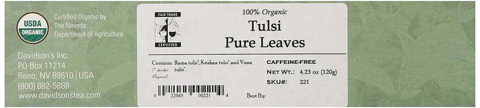 Davidson's Tea Hibiscus Flower, 100-Count Tea Bags N340