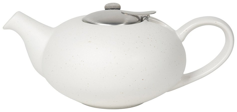 Now Designs London Pottery 4 Cup Pebble Teapot, Blue Flecks