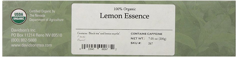 Davidson's Tea Hibiscus Flower, 100-Count Tea Bags N343