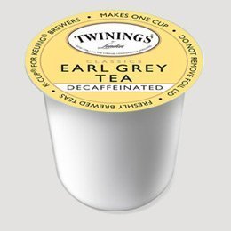 Twinings Earl Grey Decaf Tea 48-Count K-Cups for Keurig Brewers