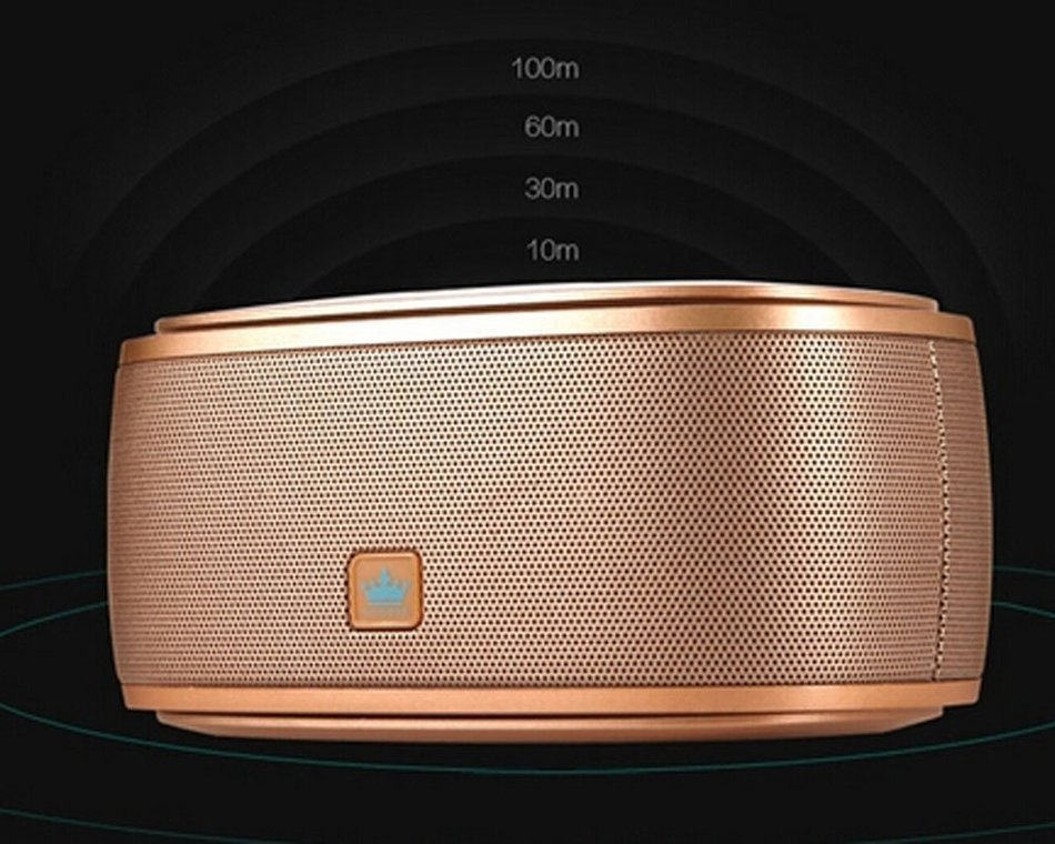 Glovion Kingone K5 Classic Colorful Portable Wireless Bluetooth Speaker (Black) N15