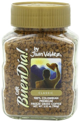 Buendia by Juan Valdez Classic 100% Colombian Freeze Dried Coffee, 3.52 oz. (Pack of 3)
