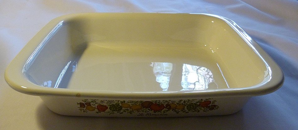 Vintage Corning Ware A-21 Large Spice O Life Roaster Lasasgna Baking Dish N5