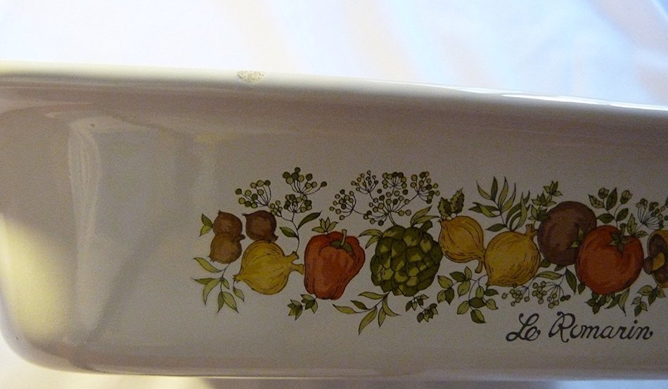 Vintage Corning Ware A-21 Large Spice O Life Roaster Lasasgna Baking Dish N6