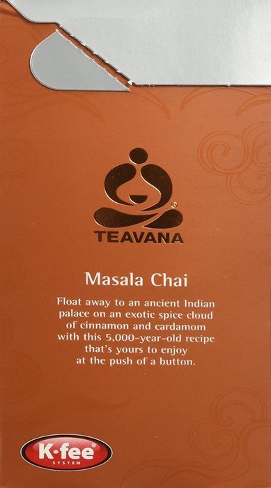 Starbuks Teavana Masala Chai Tea Verismo Pods, 12 Count N6
