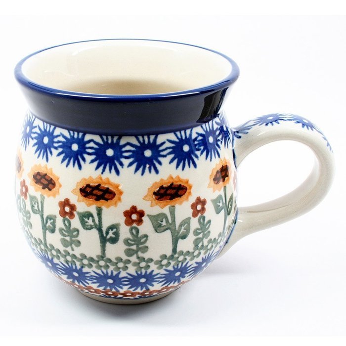 Polish Pottery Gentlemens Bubble Mug #1207