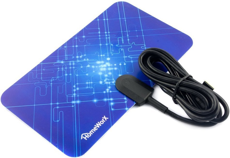 Mediasonic Homeworx HW110AN Super Thin Indoor HDTV Antenna - 25 Miles Range N2