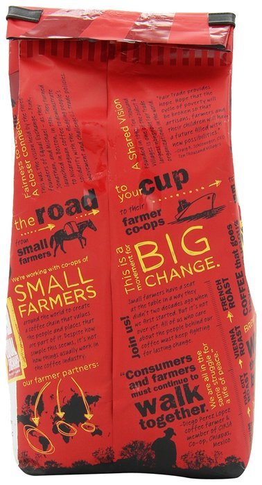 Equal Exchange Organic Coffee, French Roast, Whole Bean, 10-Ounce Bags (Pack of 3) N4