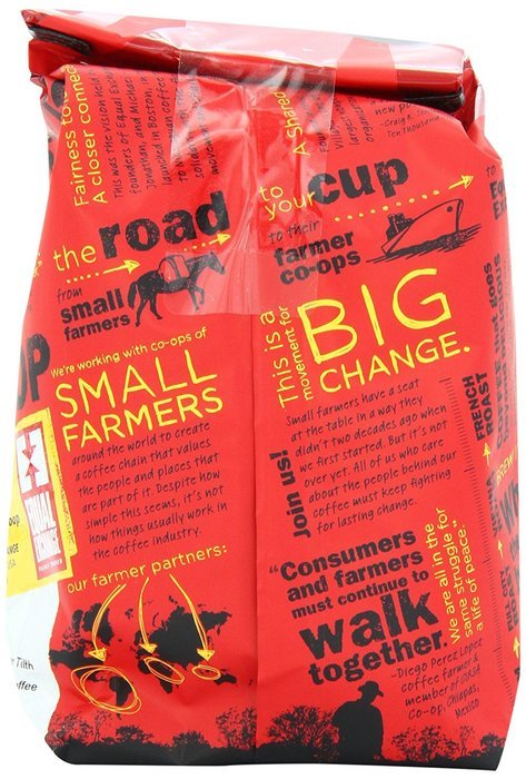 Equal Exchange Organic Coffee, French Roast, Whole Bean, 10-Ounce Bags (Pack of 3) N5