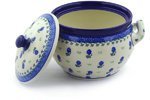 Polmedia Polish Pottery 55 oz Stoneware Tureen H9525E Hand Painted from Ceramika Artystyczna in Boleslawiec Poland...