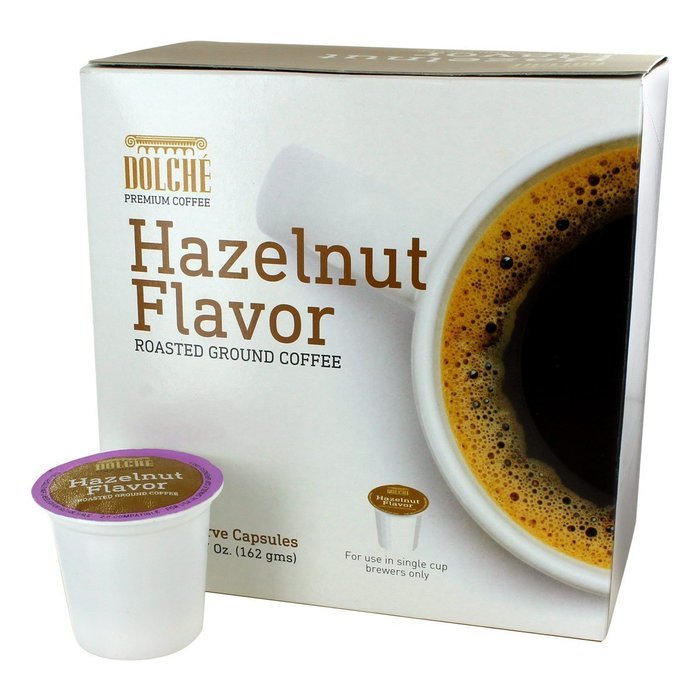 Hazelnut Flavor Premium Coffee K Cups 72 Count N2