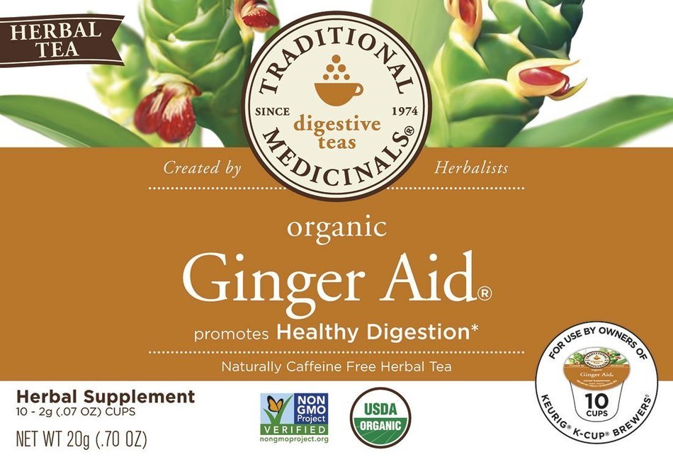 Traditional Medicinals Organic Chamomile with Lavender Tea, Single Serve Cups for Keurig K-Cup Brewers, 10 Count N15