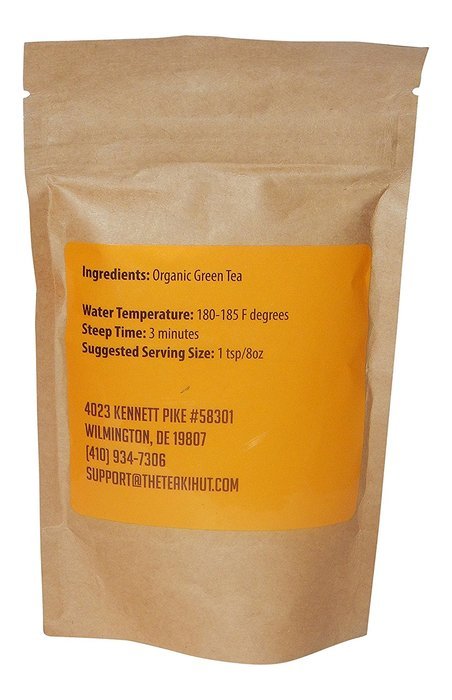Organic Gunpowder Green Tea: 3-Time Award Winning Loose Leaf Tea &ndash; Hand-Rolled, Fair-Trade, Young And Tender Organic... N3
