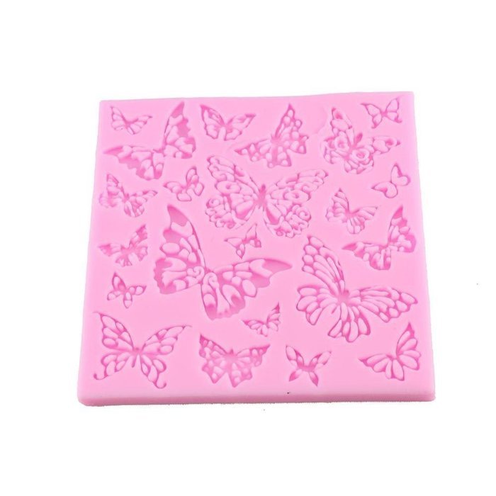 Lariy Silicone Butterfly Trays Chocolate Mold Cake Fondant Decorating Tools DIY