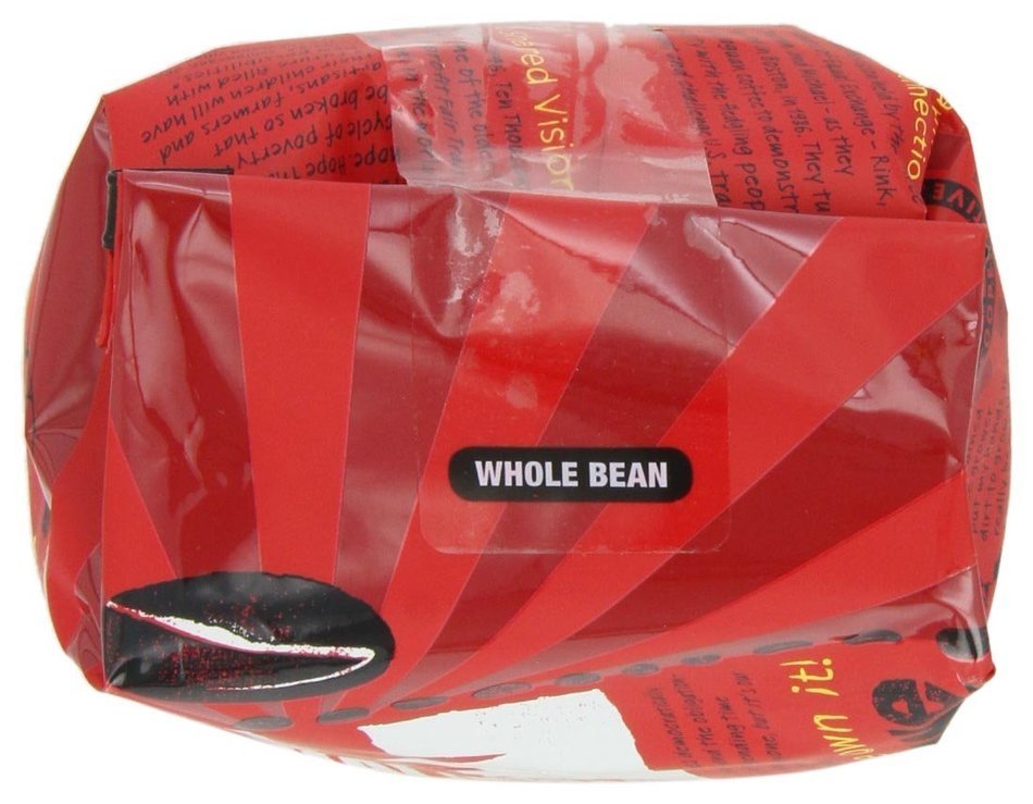 Equal Exchange Organic Coffee, French Roast, Whole Bean, 10-Ounce Bags (Pack of 3) N11