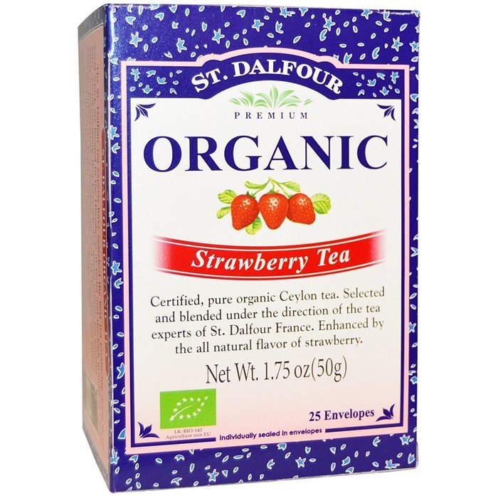 St. Dalfour Organic Tea - Strawberry - 25 ct