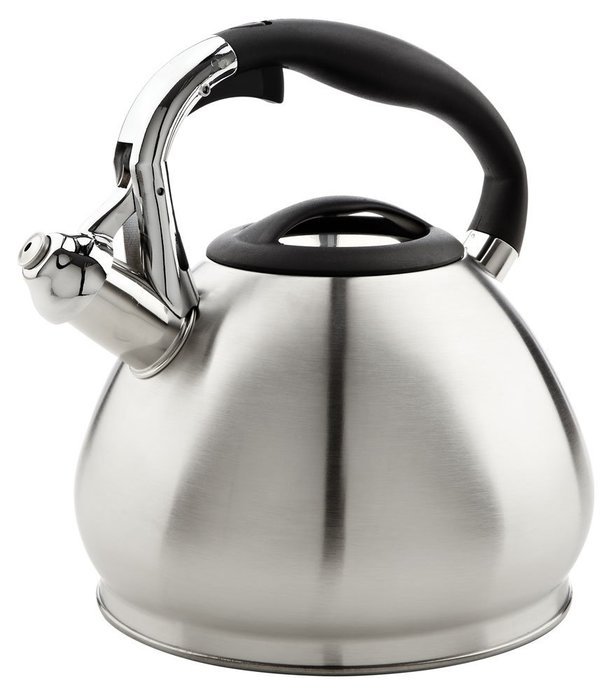 Lenox Silhouette L-12220 Stainless Steel Kettle, 3 quart, Black N3