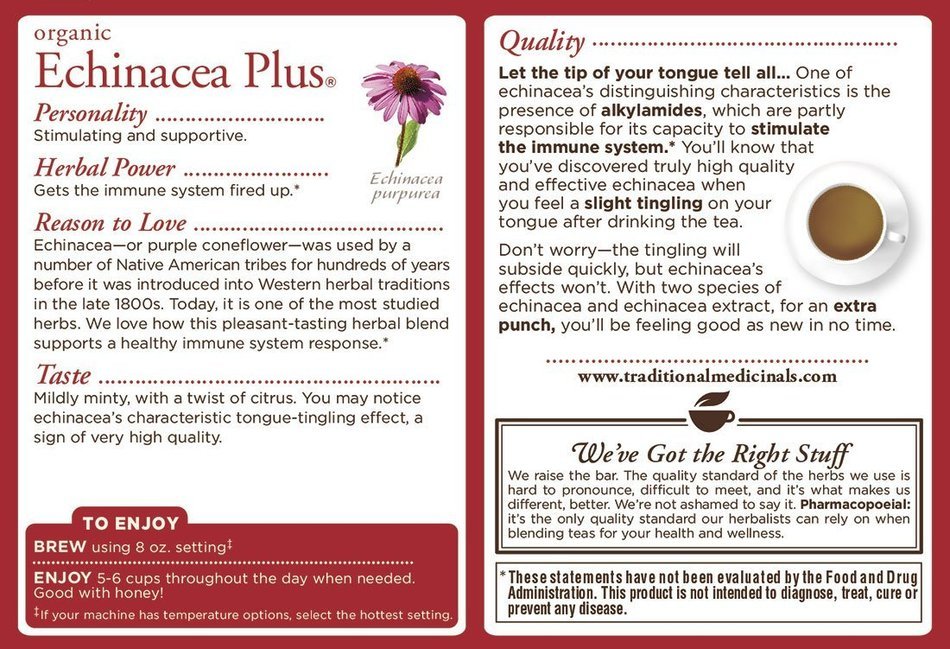 Traditional Medicinals Organic Chamomile with Lavender Tea, Single Serve Cups for Keurig K-Cup Brewers, 10 Count N33
