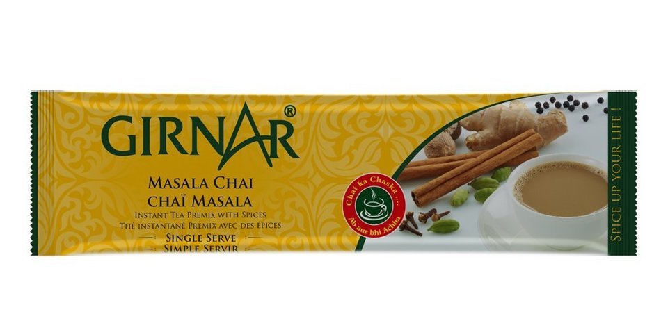 Girnar Instant Chai (Tea) Premix With Masala, 10 Sachet Pack