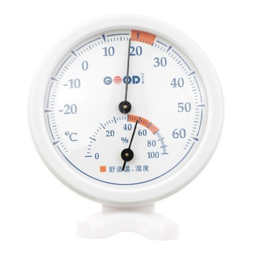 SHEENROAD Mini Indoor Wall Thermometer Temperature Wet Hygrometer N2