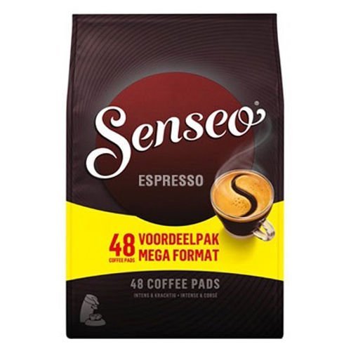 Douwe Egberts SENSEO Coffee 48 Pods/Pads Espresso *Powerful & Aromatic*