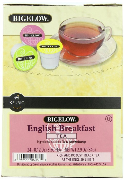 Bigelow K-Cup Portion Pack for Keurig Brewers, English Breakfast Tea, 24 Count N4