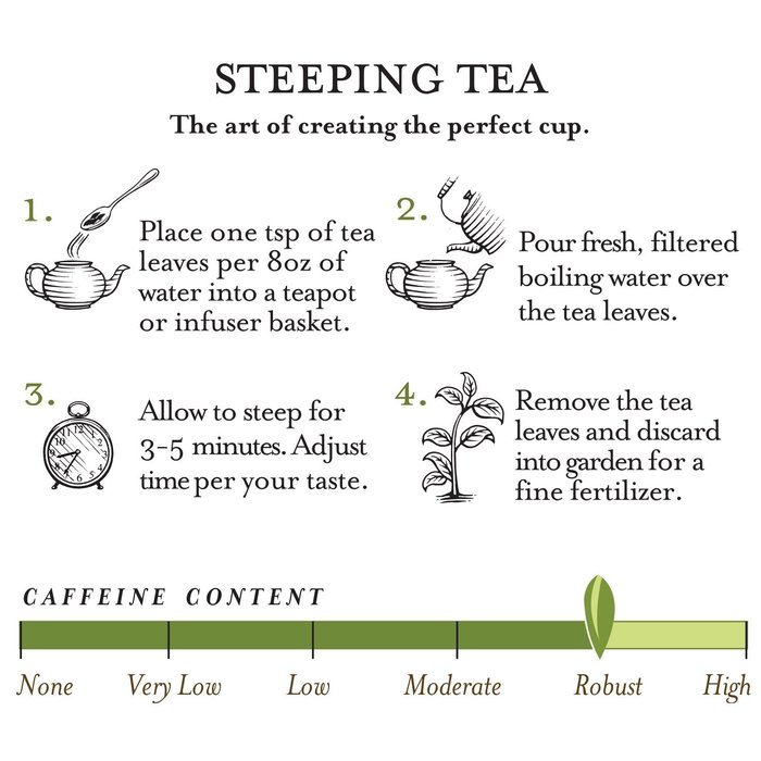 Tea Forte ORCHID VANILLA Loose Leaf Black Tea, 3.5 Ounce Tea Tin N4