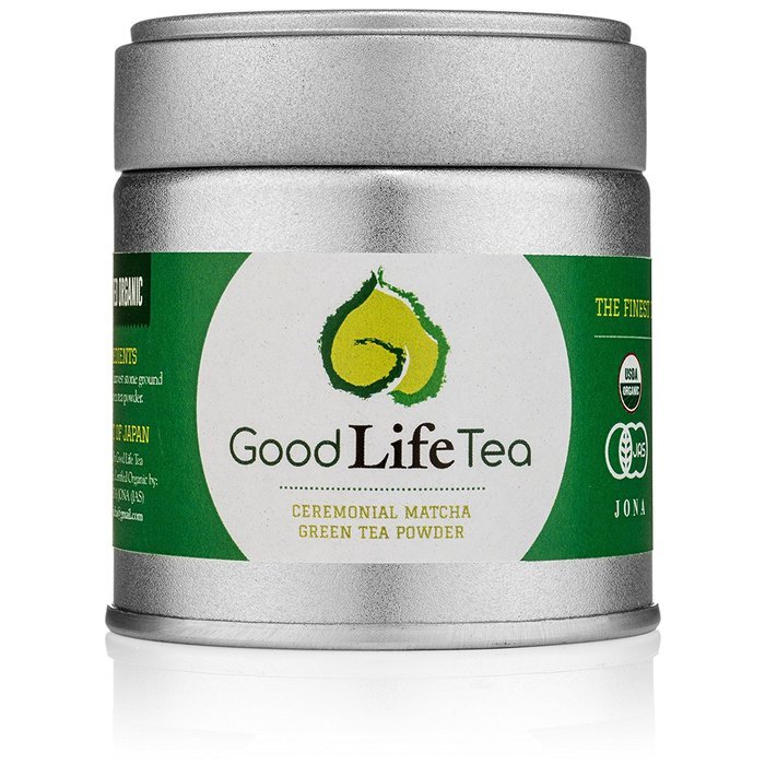 Good Life Tea Organic Ceremonial Matcha Green Tea Powder, 30g