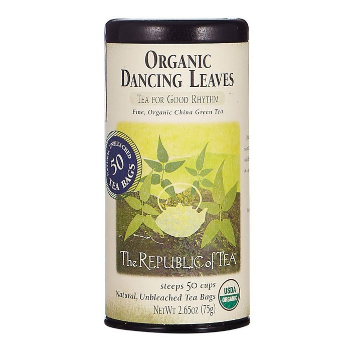 The Republic Of Tea Organic Turmeric Ginger Green Tea, 50 Tea Bags, Gourmet Green Tea And Turmeric Tea N11