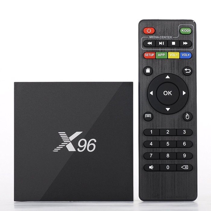 GR Business X96 Android 6.0 TV BOX NEW KODI 16.1 FULLY LOADED Amlogic S905X Quad Core ARM Cortex A53 2GHz WIFI... N8