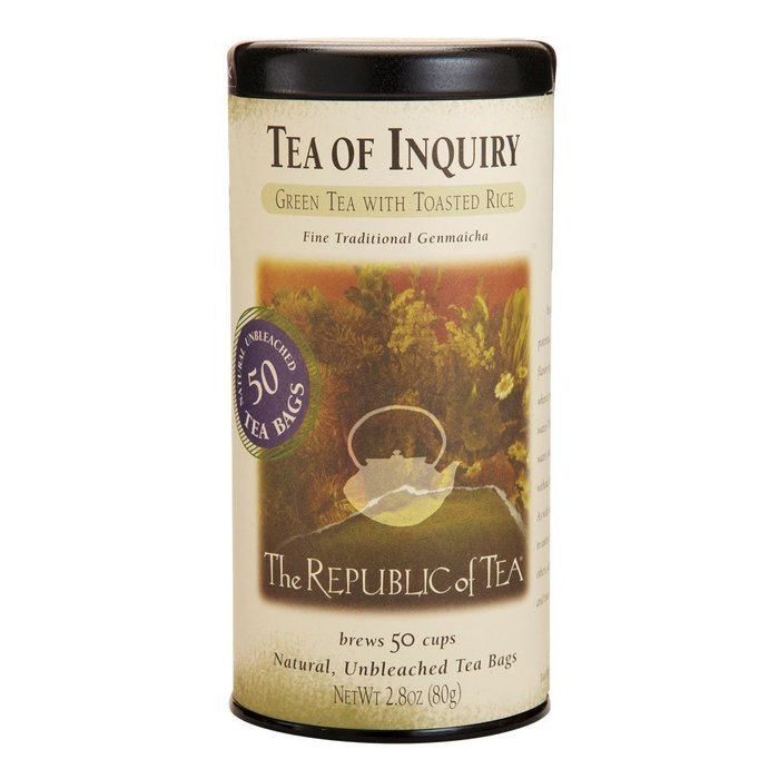 The Republic Of Tea Organic Turmeric Ginger Green Tea, 50 Tea Bags, Gourmet Green Tea And Turmeric Tea N15