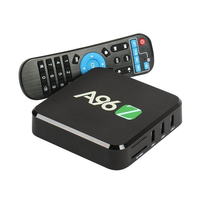 A96Z Android 6.0 TV Box Amlogic S905X Quad Core Cortex A53 2.0GHz 64bit 2GB 16GB 3D Wifi HDMI Kodi 16.0 Fully... N3