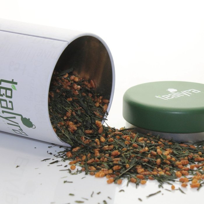 Premium Genmaicha Japanese Loose Leaf Green Tea, Organic - 7oz / 200g N6