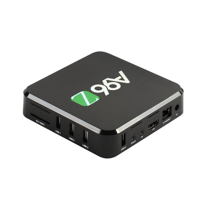 A96Z Android 6.0 TV Box Amlogic S905X Quad Core Cortex A53 2.0GHz 64bit 2GB 16GB 3D Wifi HDMI Kodi 16.0 Fully... N4