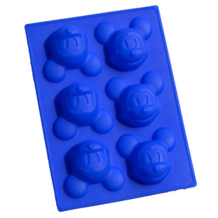 6 Even mickey Silicone Baking Mould Cake Molds
