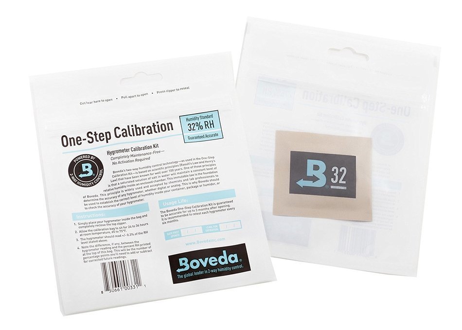 Boveda One-Step Hygrometer Calibration Kit - 75% RH - Standard Small