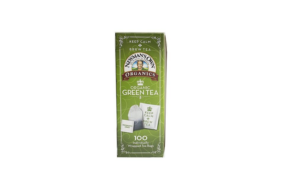 Newman's OwnOrganics Royal Tea, Organic Green Tea, 100-Count Individually Wrapped Tea Bags (Pack of 5)