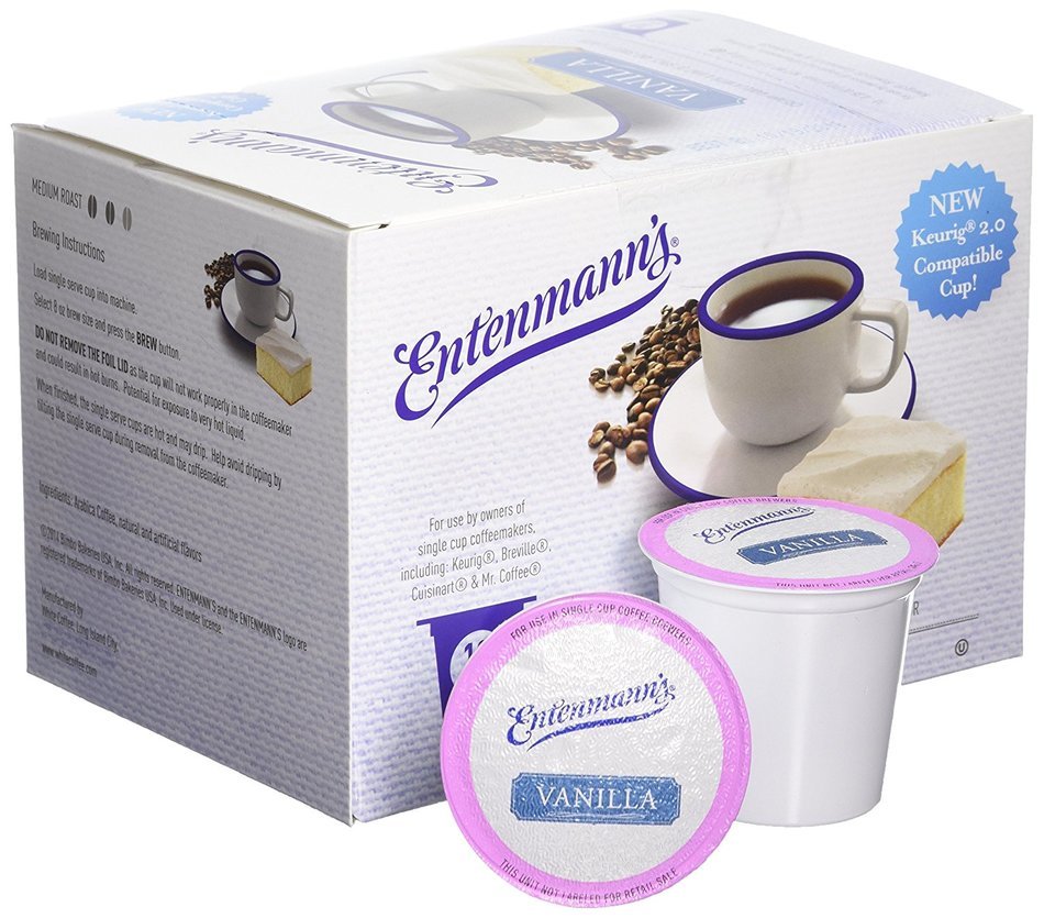 Entenmann's Vanilla Capsule/K-Cup Coffee, 80 Count (Pack of 80) N2
