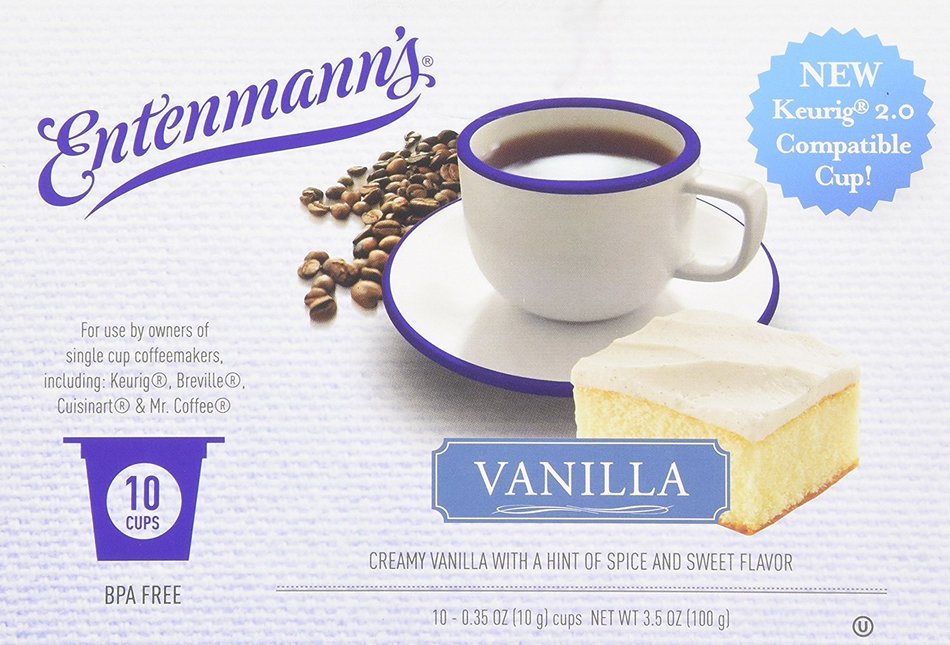 Entenmann's Vanilla Capsule/K-Cup Coffee, 80 Count (Pack of 80) N3