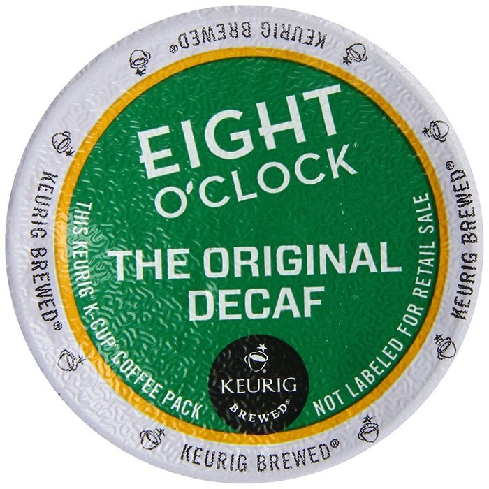 Eight O Clock Coffee Decaffeinated K-Cup Portion Pack for Keurig Brewers, Original, 96 Count N5