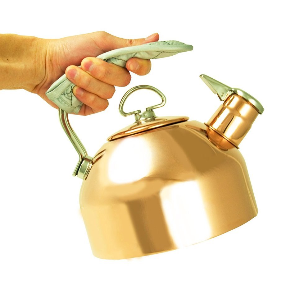 Chantal Copper Classic Teakettle-1.8 Quart N3