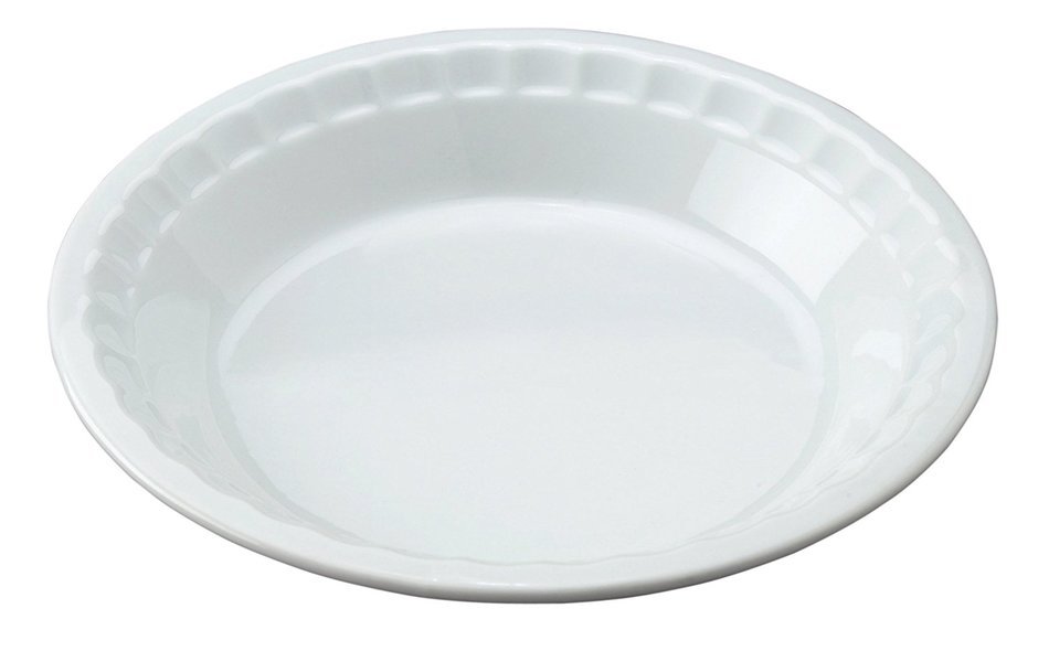 HIC 10.5" Pie Plate, White