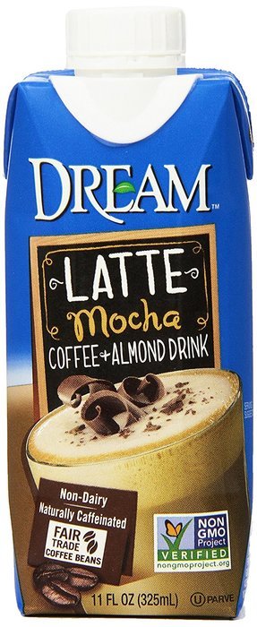 DREAM Latte Coffee + Almond Mocha Non-Dairy Drink, 11 Fluid Ounce (Pack of 12) N6