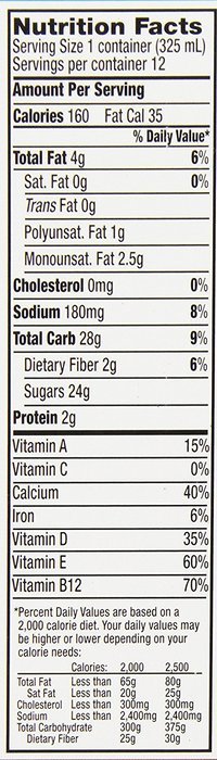 DREAM Latte Coffee + Almond Mocha Non-Dairy Drink, 11 Fluid Ounce (Pack of 12) N8