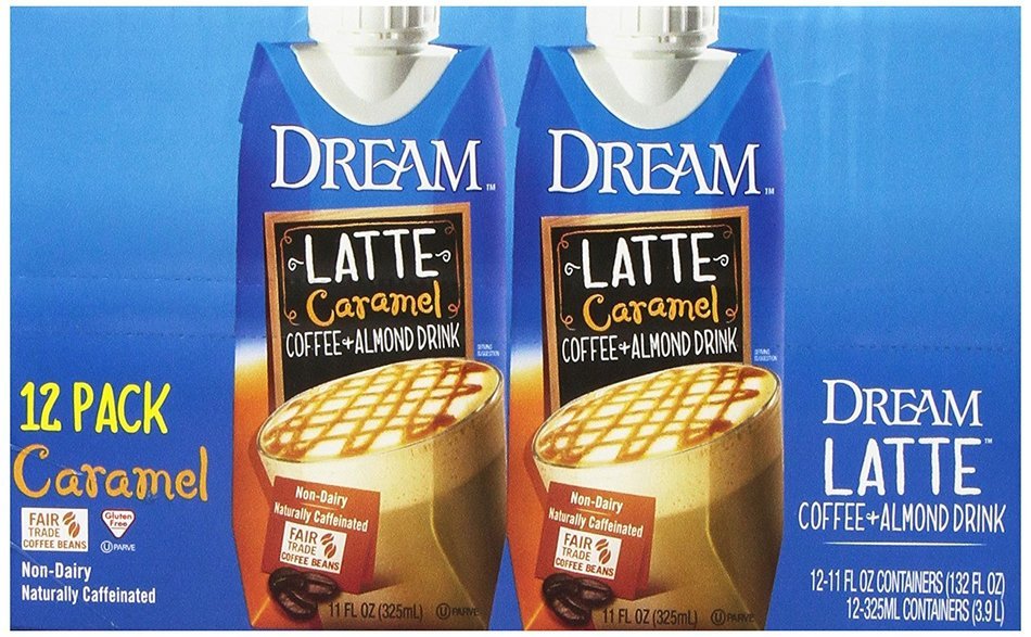 DREAM Latte Coffee + Almond Mocha Non-Dairy Drink, 11 Fluid Ounce (Pack of 12) N9