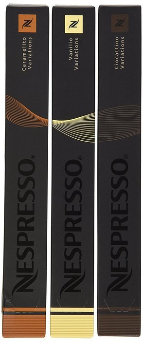Nespresso Limited Edition 30 Capsules, Vanilio, Caramelito, Ciocattino N2