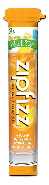 Zipfizz Healthy Energy Drink Mix, Lemon Iced Tea FFP, 30 Count