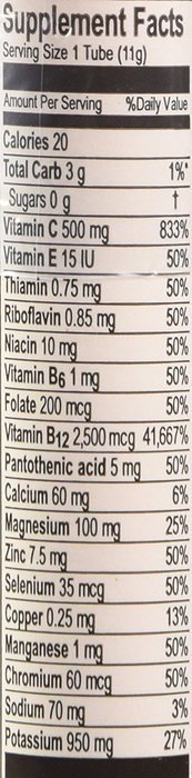 Zipfizz Healthy Energy Drink Mix, Lemon Iced Tea FFP, 30 Count N3